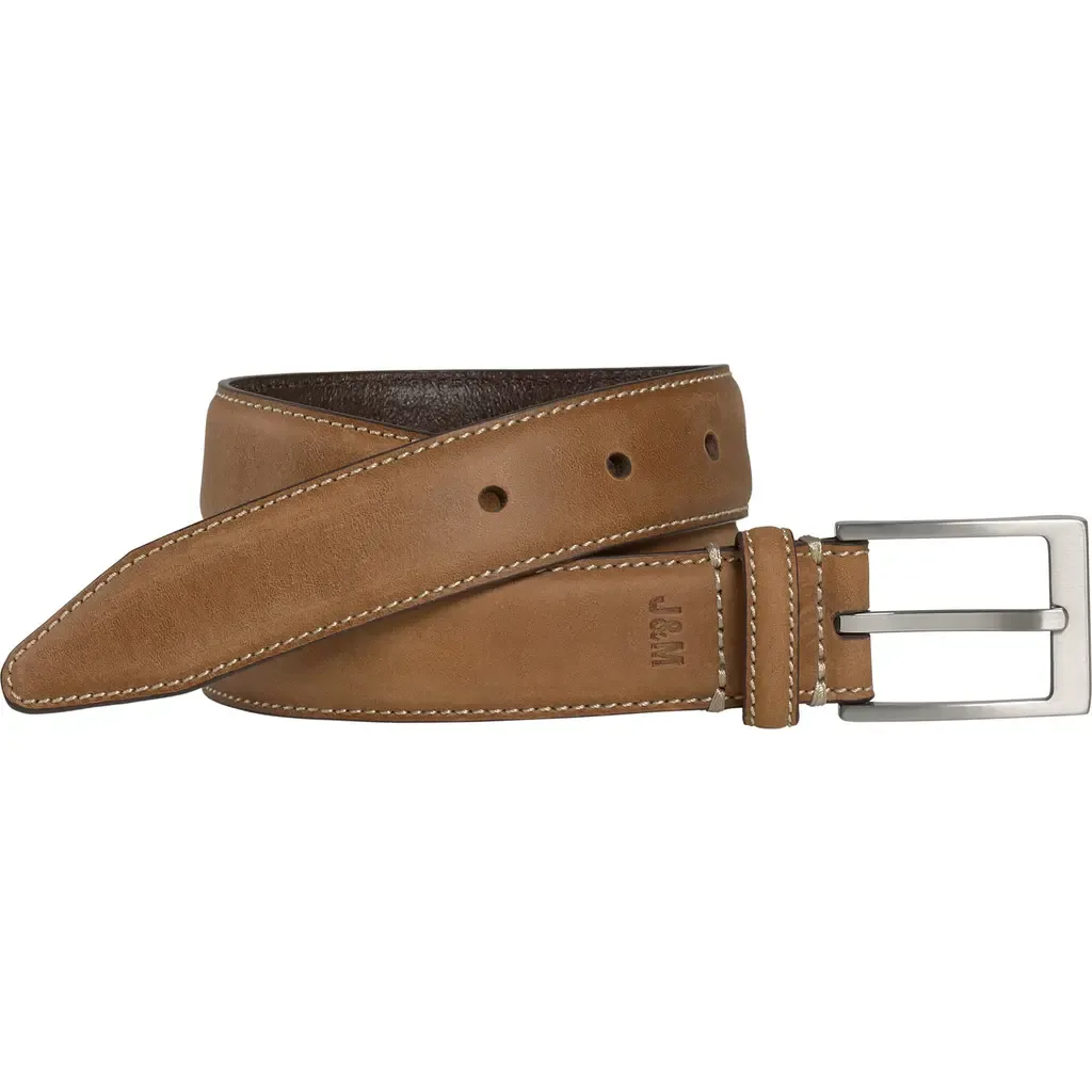 Leather Belt by Johnston & Murphy