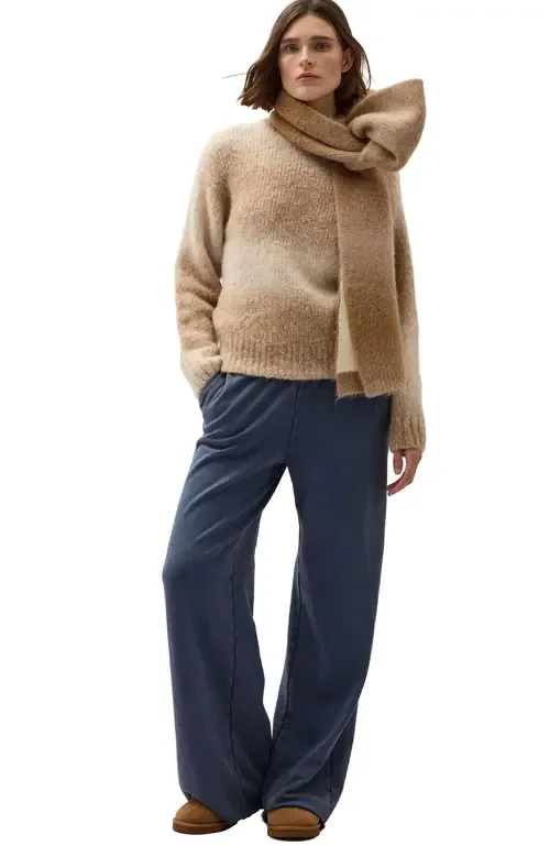 The Recycled Fleece Wide Leg Sweatpant by Richer Poorer