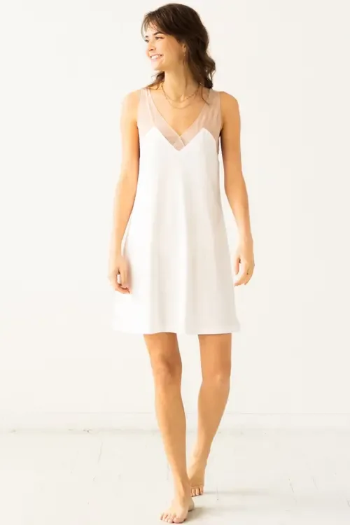 Riviera Illusion Mesh Nightie by SALUA