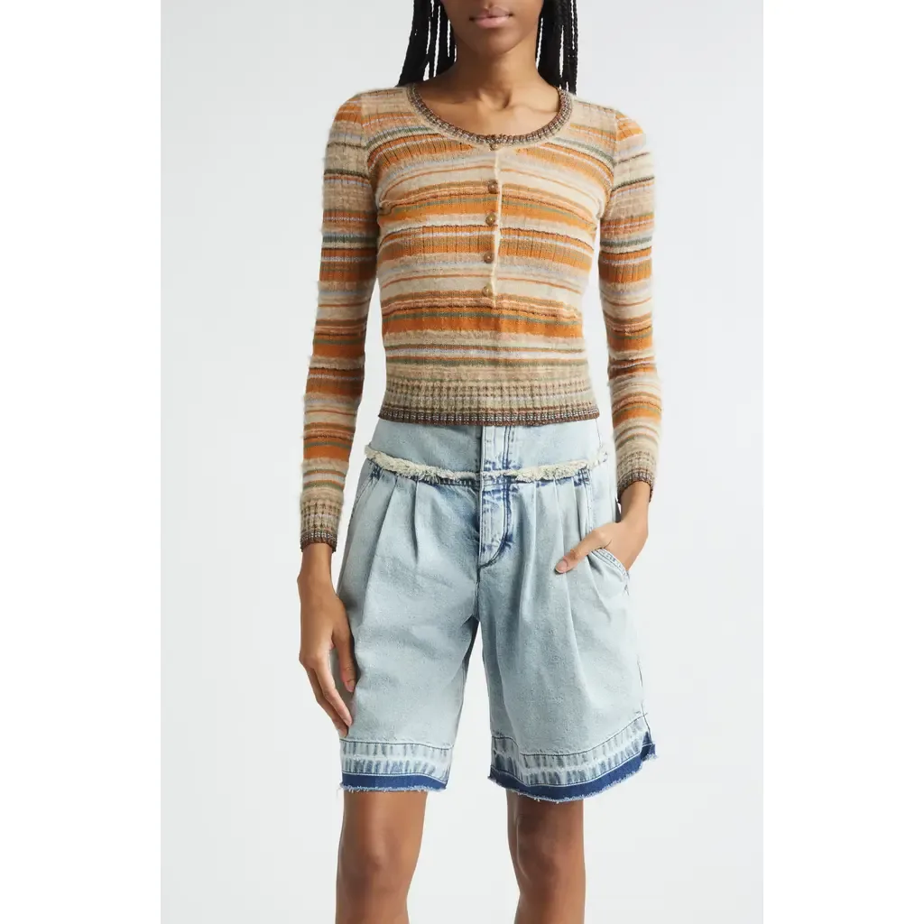 Frederica Striped Knit Sweater by Isabel Marant Étoile