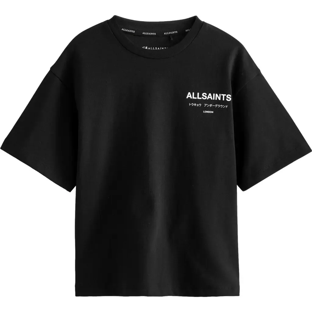 Oversize Underground Logo Graphic T-Shirt by smALLSAINTS