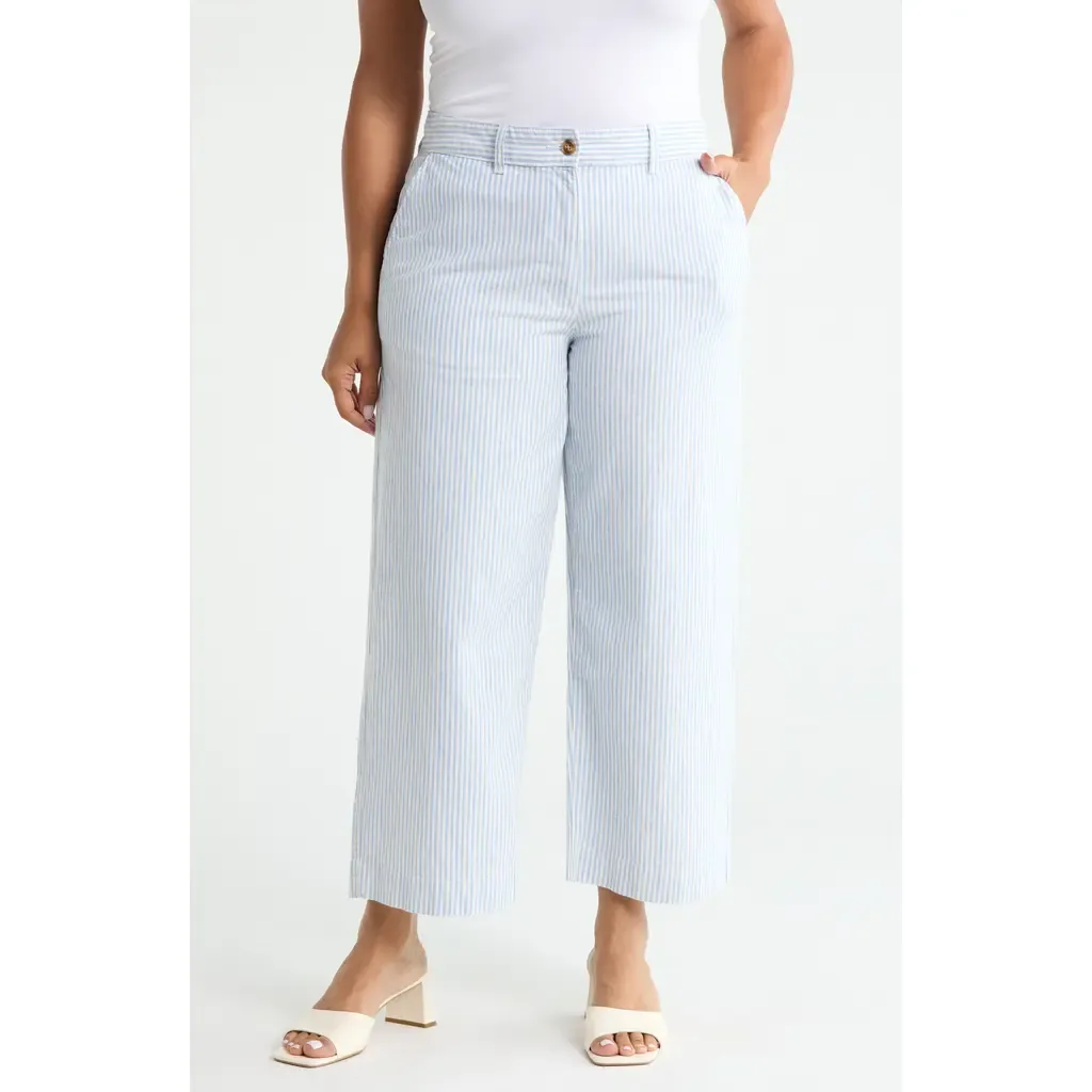 Easy Straight Leg Crop Pants by caslon(r)