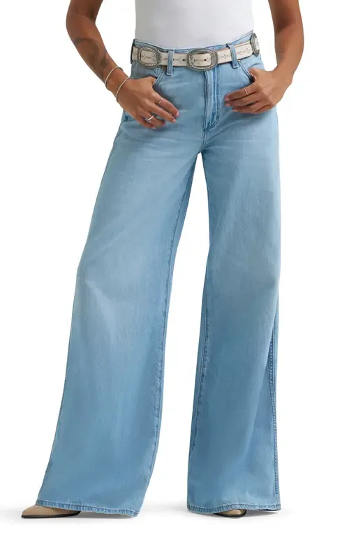 Canyon High Waist Wide Leg Jeans by Wrangler