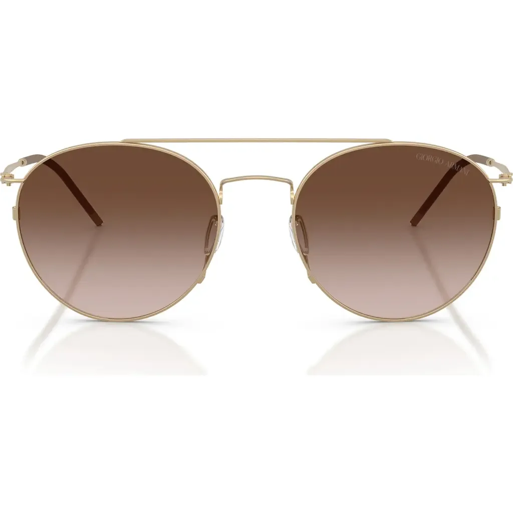 53mm Round Sunglasses by ARMANI