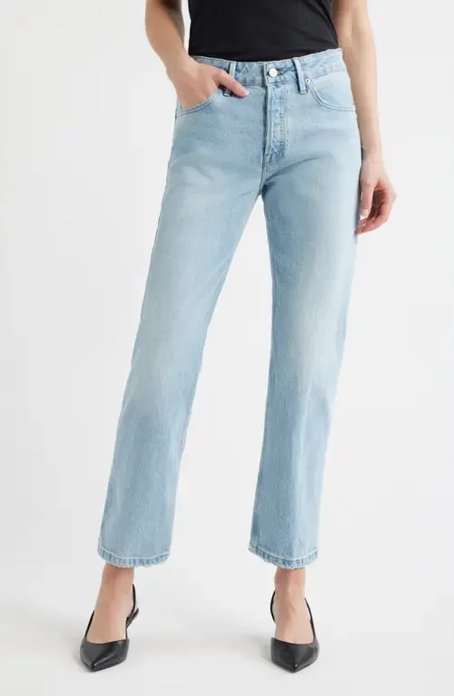 Vintage Straight Ankle Jeans