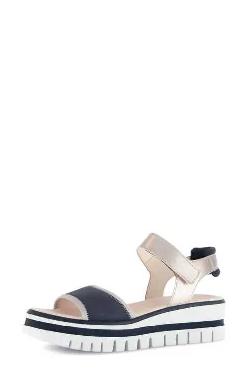 64.629 Platform Wedge Sandal by Gabor