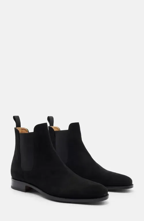 Giancarlo Chelsea Boots - Suede by SCAROSSO