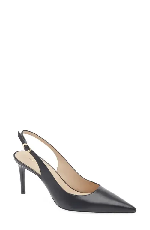Stuart Power 75 Pointed Toe Slingback Pump by Stuart Weitzman