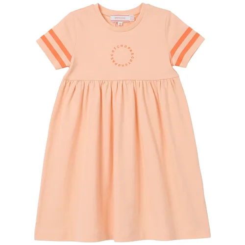 Stripe Trim Elastic Waist Dress by Hopscotch