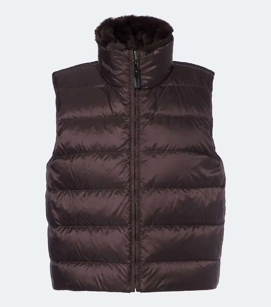 Zip-Up Puffer Vest by Max Mara