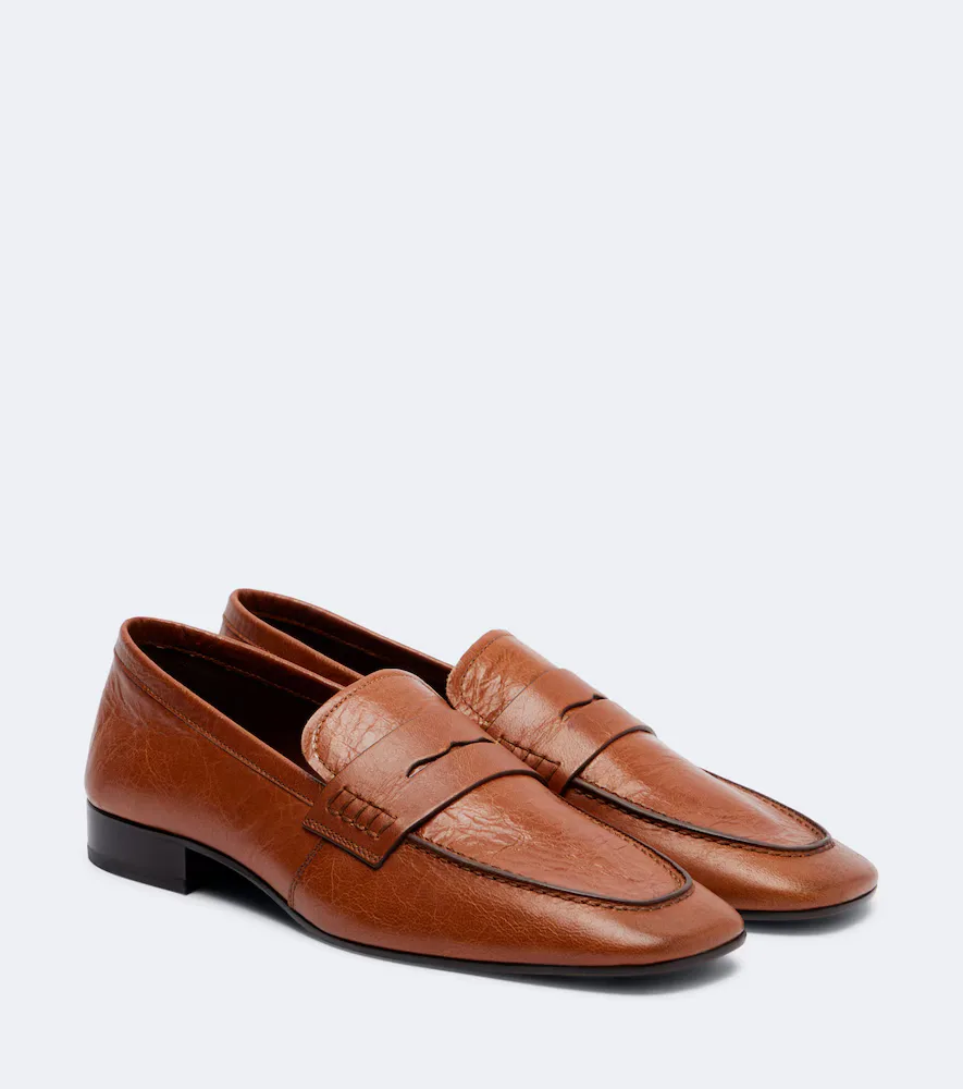 Leather Penny Loafers