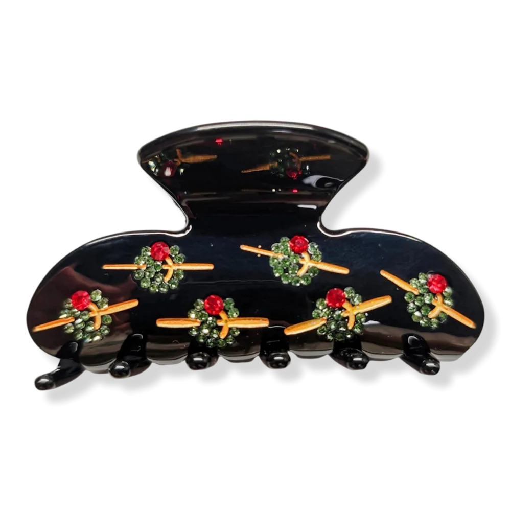 Italian Acetate Sweetheart Claw Clip