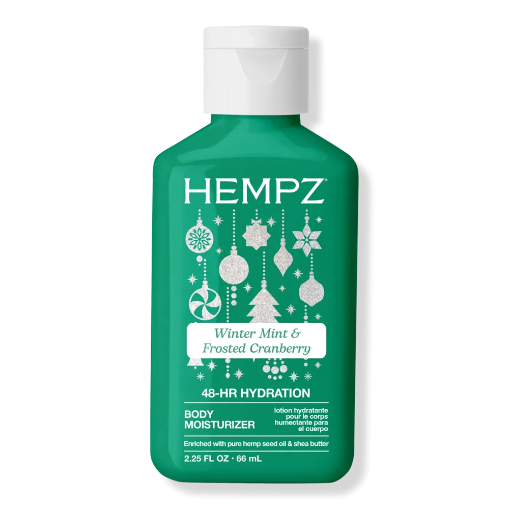Winter Mint & Frosted Cranberry Body Moisturizer by Hempz