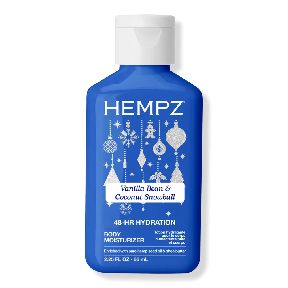 Vanilla Bean & Coconut Snowball Body Moisturizer by Hempz