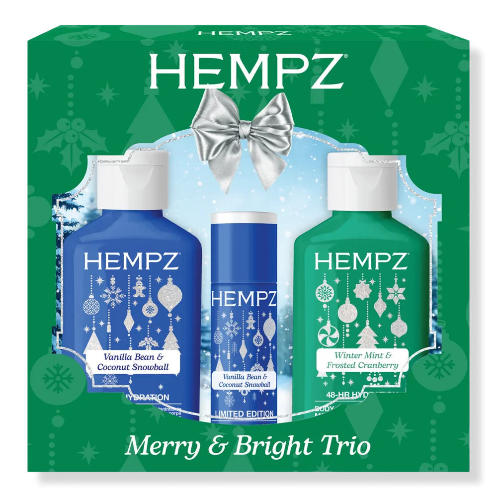 Merry & Bright Trio by Hempz