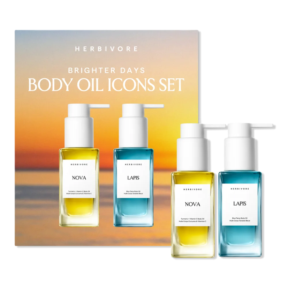 Brighter DAYS Body Oil Icons Set by HERBIVORE