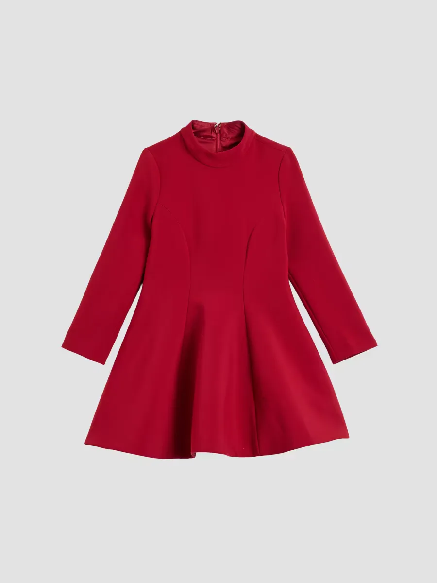 Zoe Long-Sleeve Mini Dress by Bardot