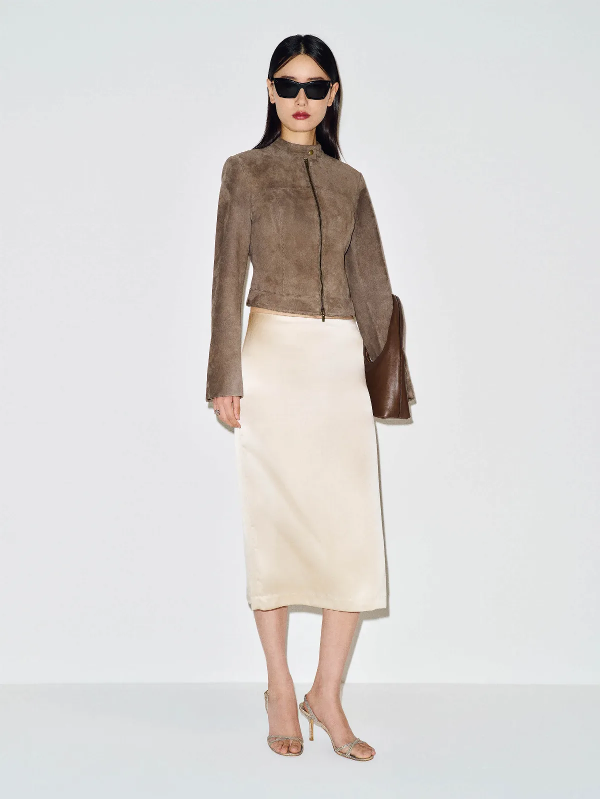 Veda Maire Leather Jacket by Reformation