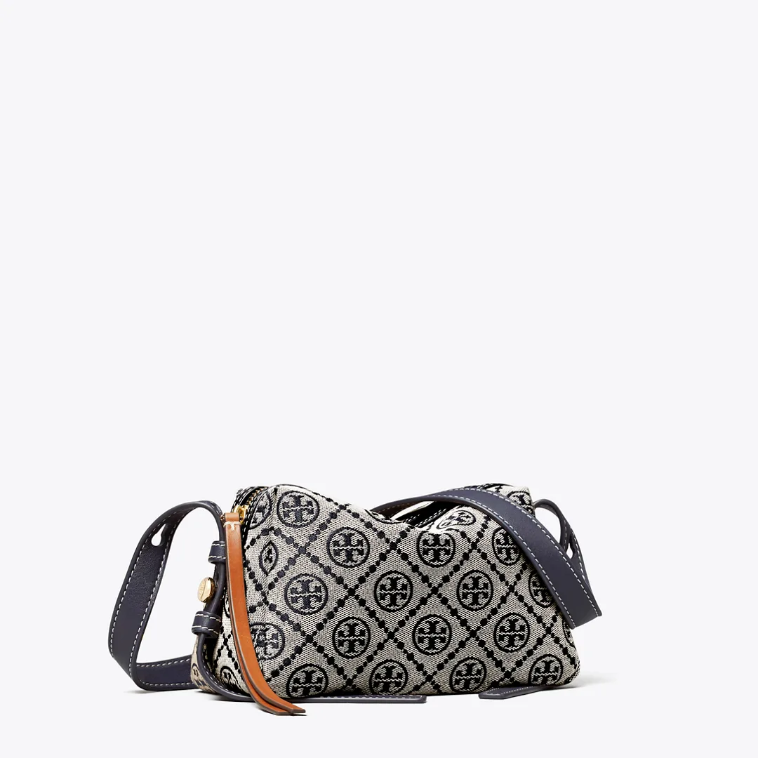 Romy T Monogram Soft Crossbody Bag by Tory Burch