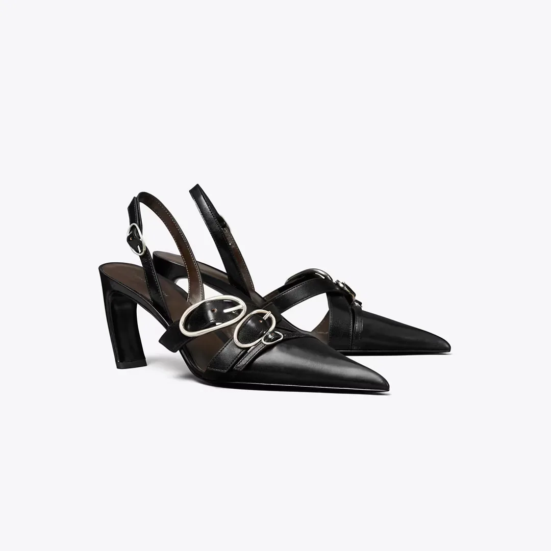 Multi Buckle Slingback by Tory Burch
