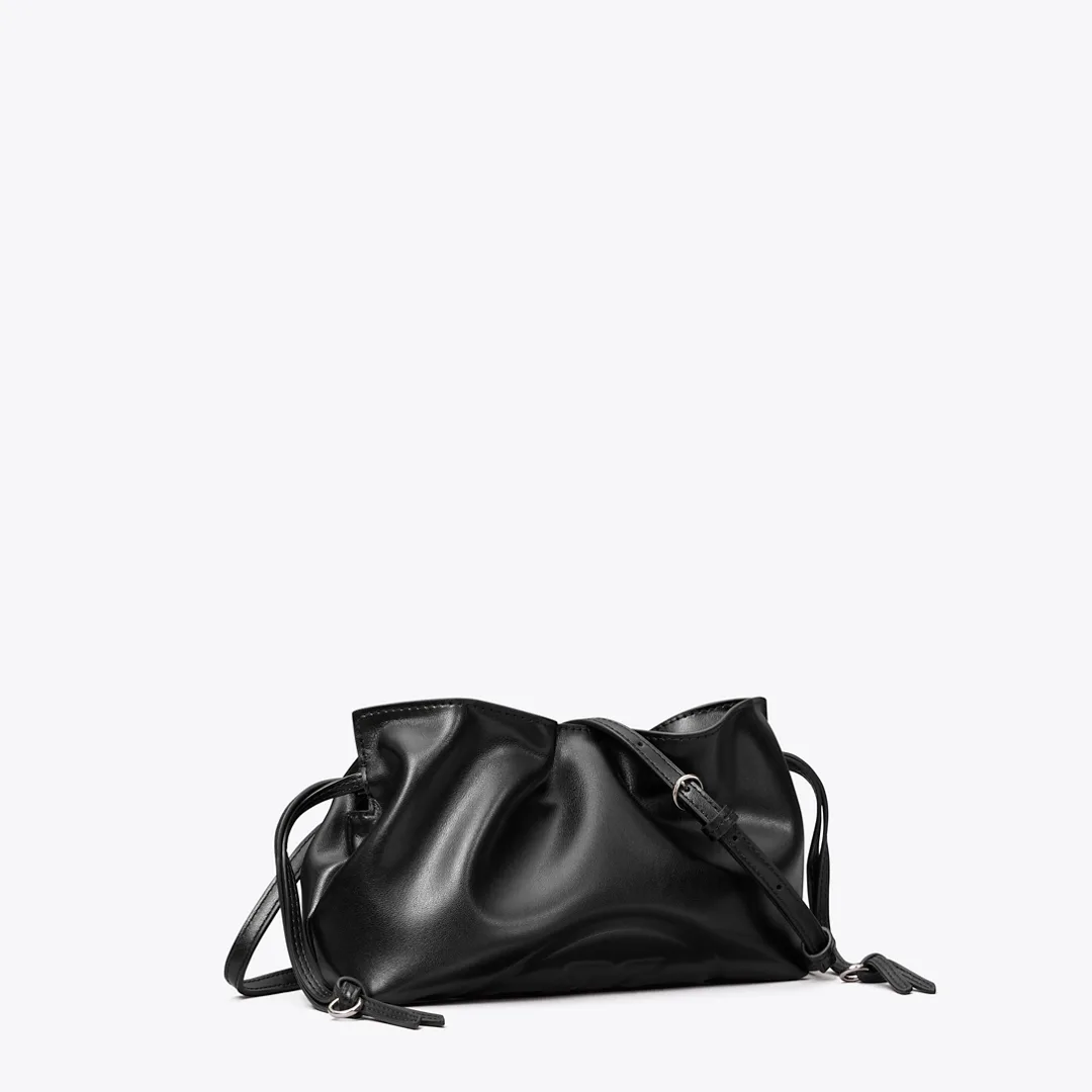 Ella Recycled Drawstring Pouch by Tory Burch