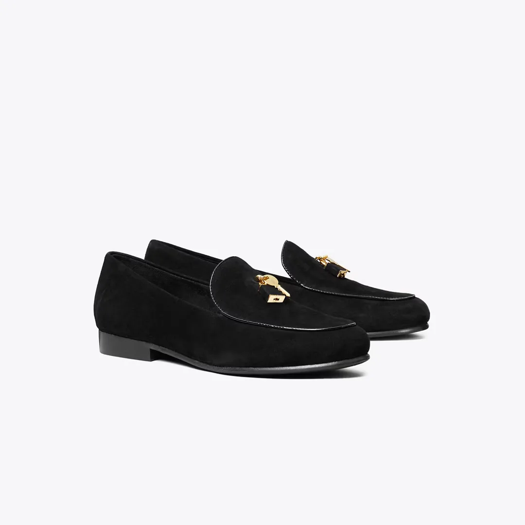 Lock Smoking Slipper by Tory Burch