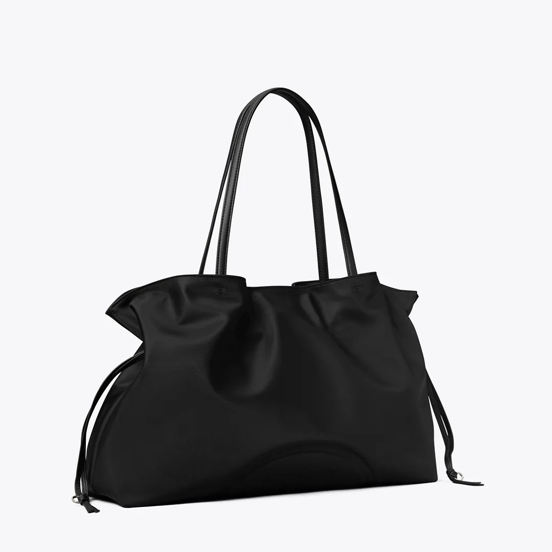 Ella Nylon Drawstring Tote by Tory Burch