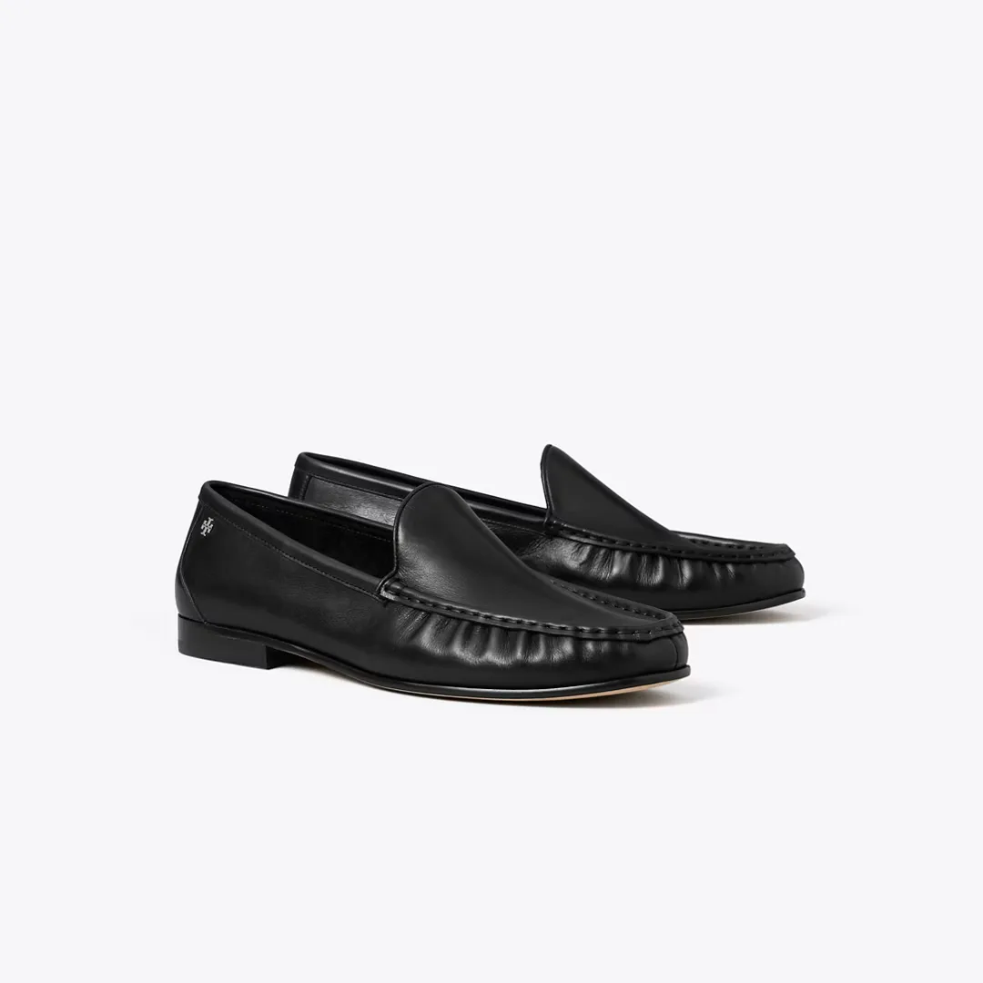 Ruched Loafer by Tory Burch