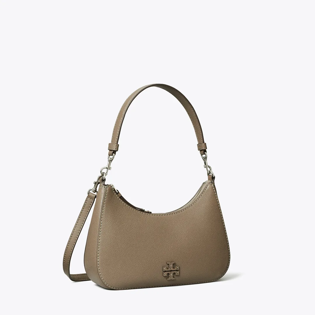Leather Convertible Crossbody Bag