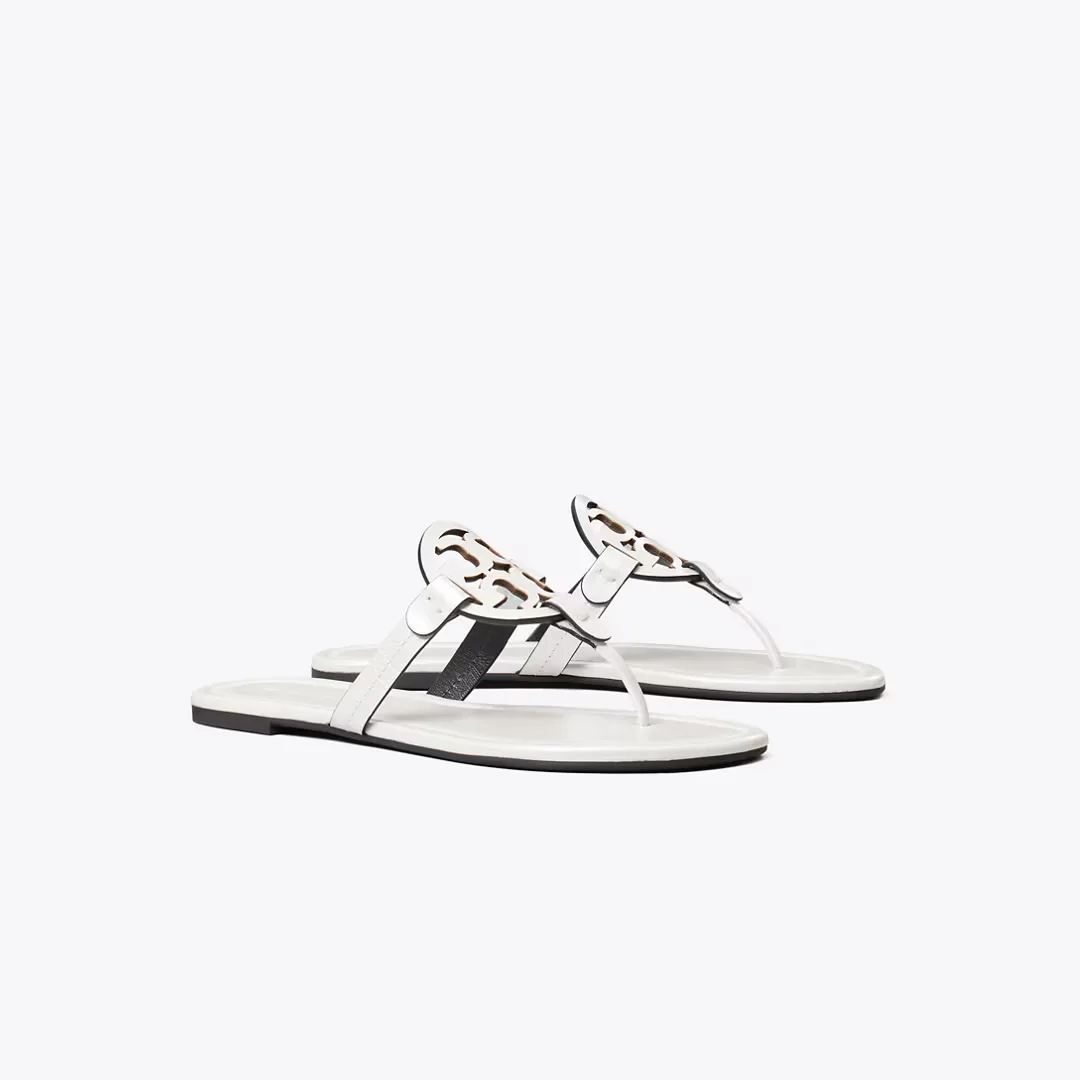 Miller Pearlescent Sandal by Tory Burch