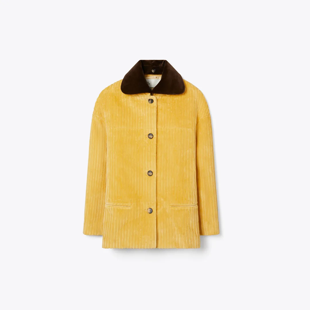 Buddy Corduroy Jacket by Tory Burch