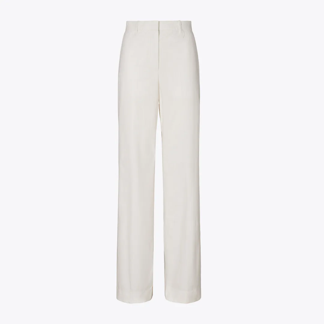 Brushed Cotton Trouser by Tory Burch