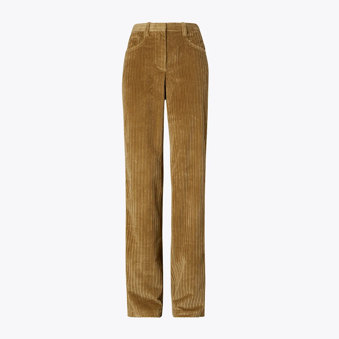 Buddy Corduroy Pant by Tory Burch