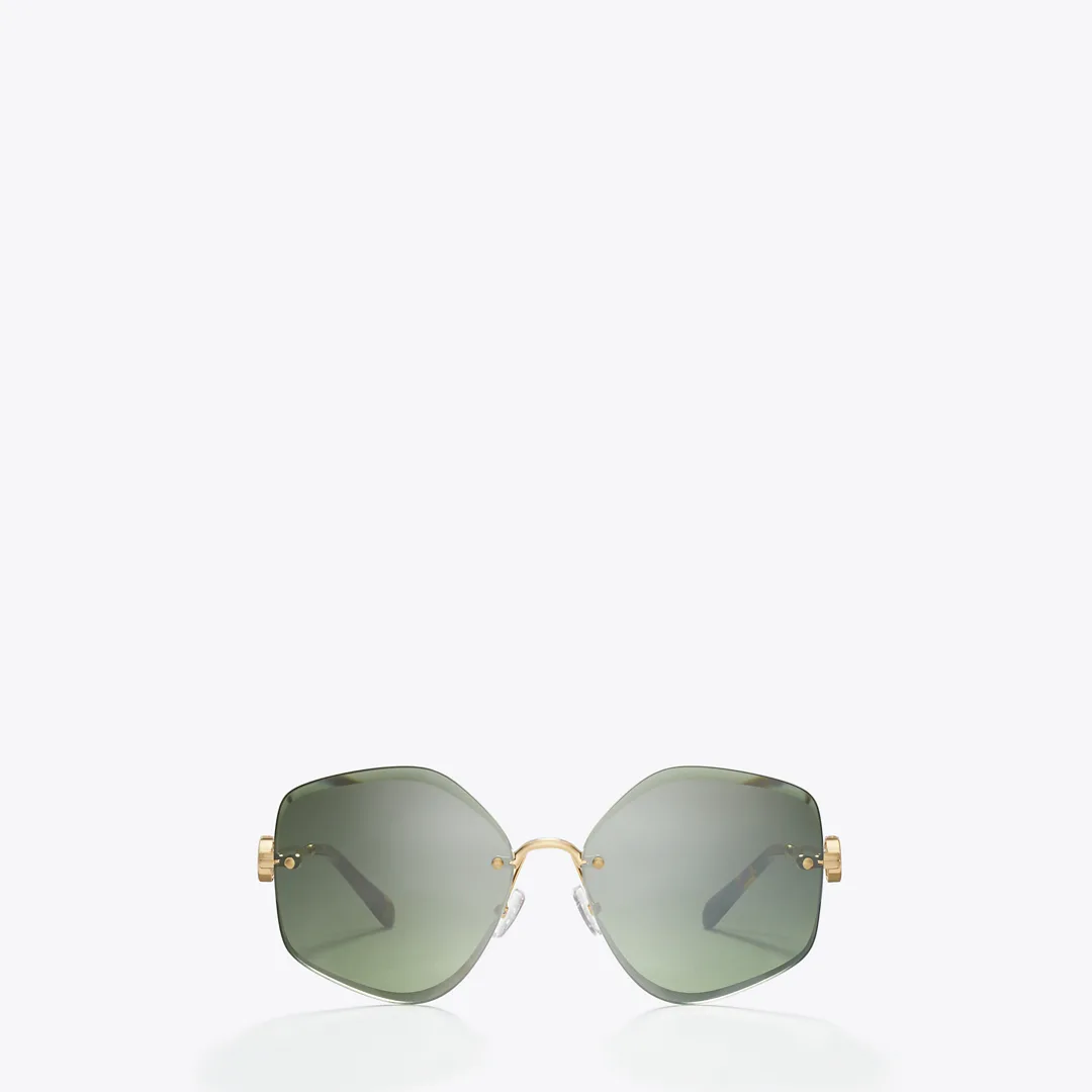 Miller Metal Geometric Sunglasses