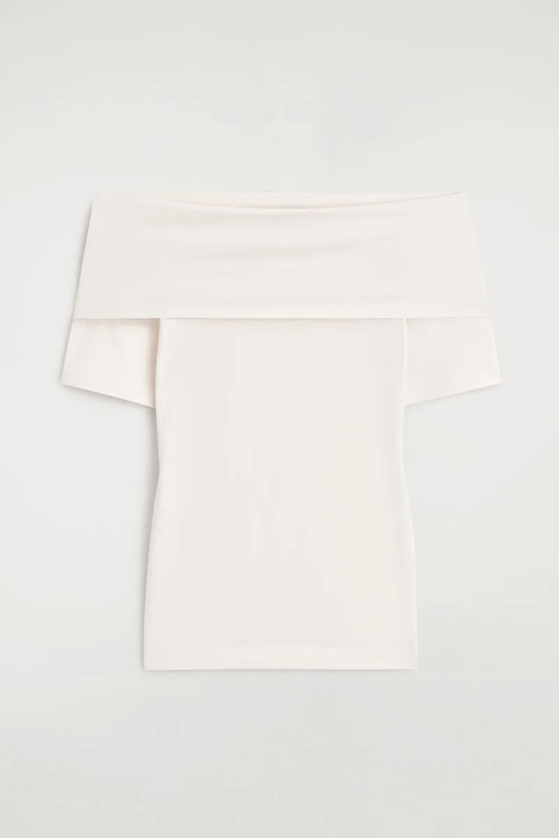 Folded Off-The-Shoulder Top by COS