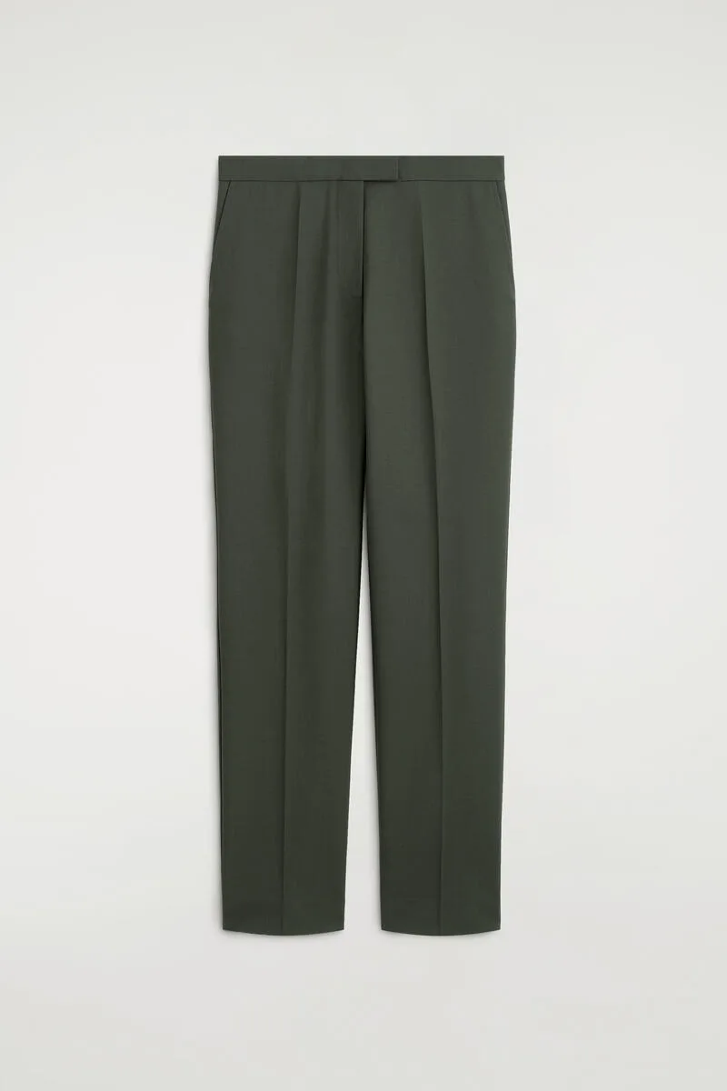 Tailored Twill Flared Pants by COS