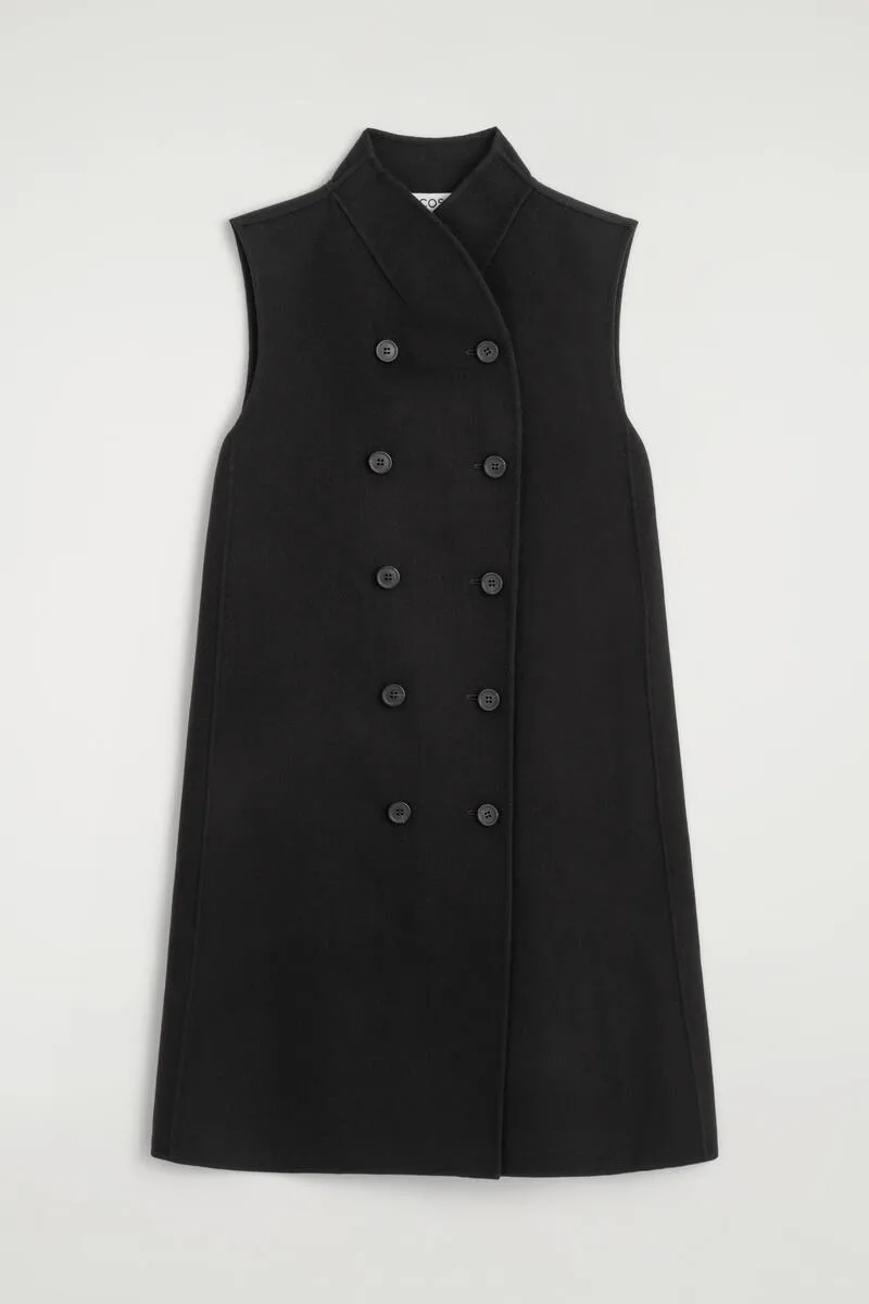 Double-Faced Wool-Blend Mini Dress by COS