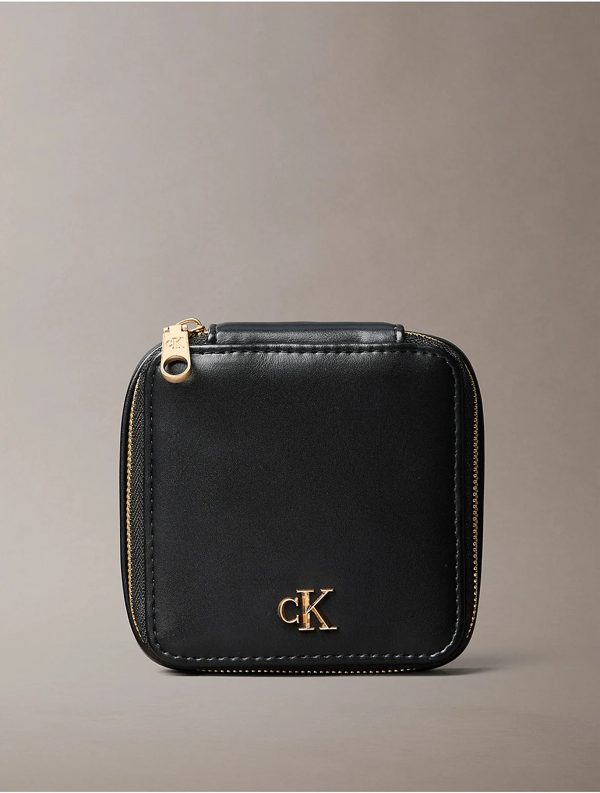 Hardware Monogram Jewelry Case by Calvin Klein