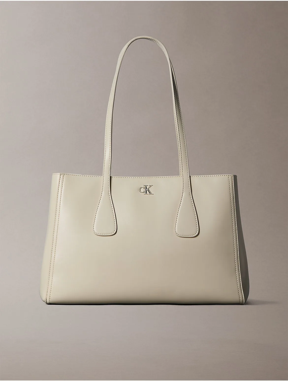 Hardware Monogram Work Tote Bag by Calvin Klein