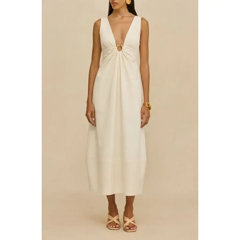 Ebisu Sleeveless A-Line Dress by Cult Gaia