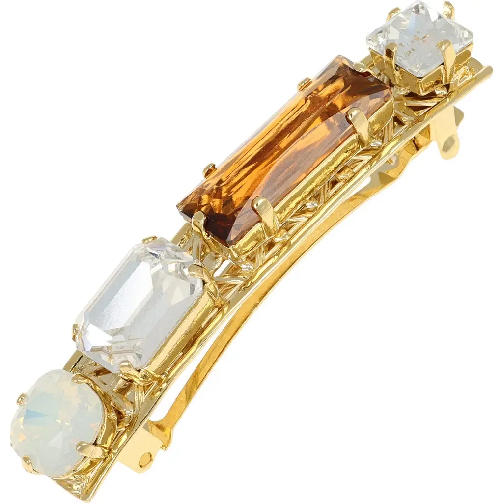 Caspio Crystal Barrette by L. Erickson