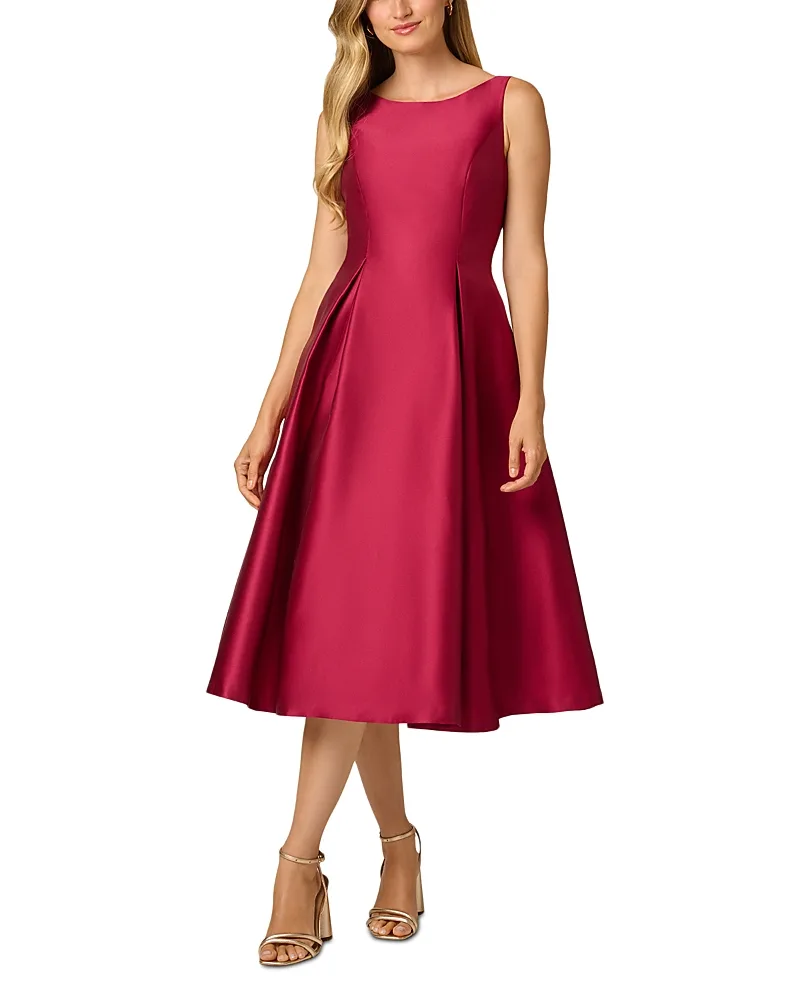 Sleeveless Tea-Length Dress