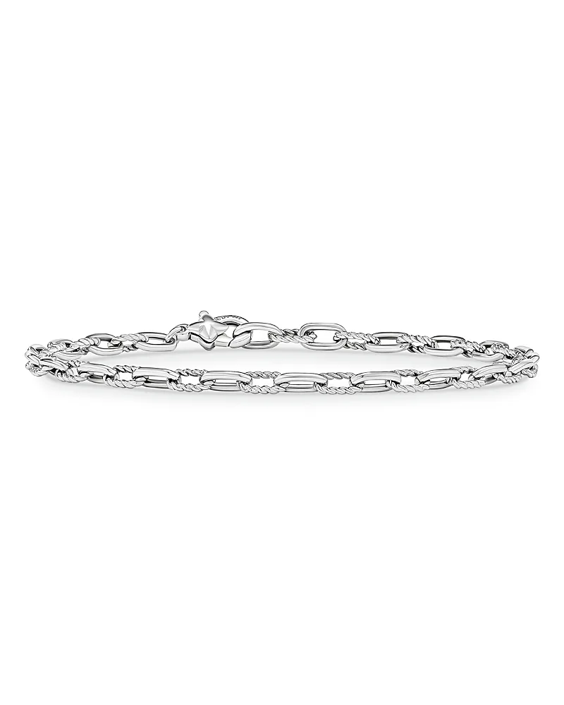 Dy Madison Chain Bracelet in Sterling Silver, 3mm