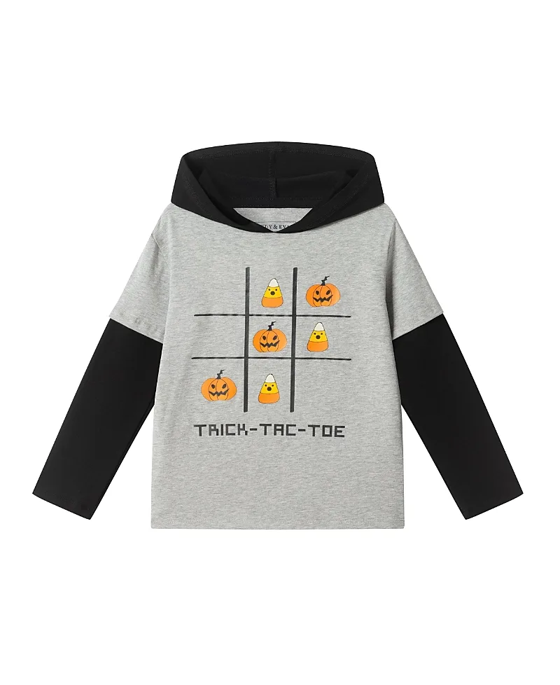 Halloween Twofer Hooded Tee by Andy & Evan