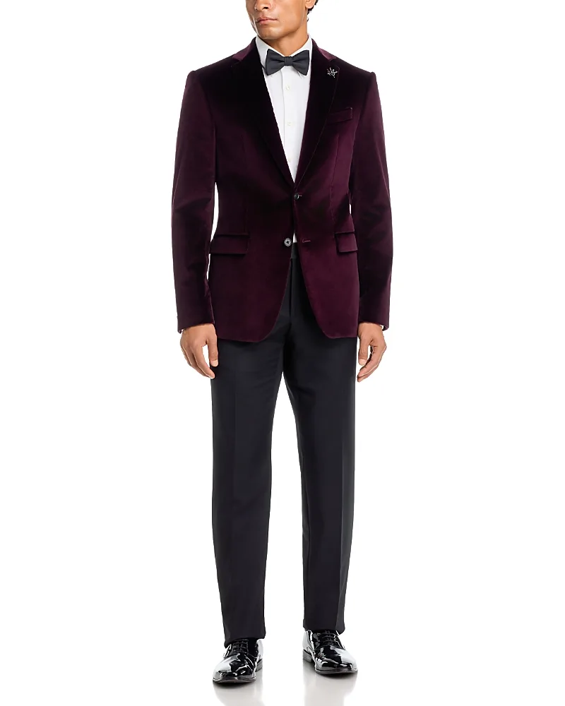 Star USA Velvet Slim Fit Cotton Blend Dinner Jacket by John Varvatos
