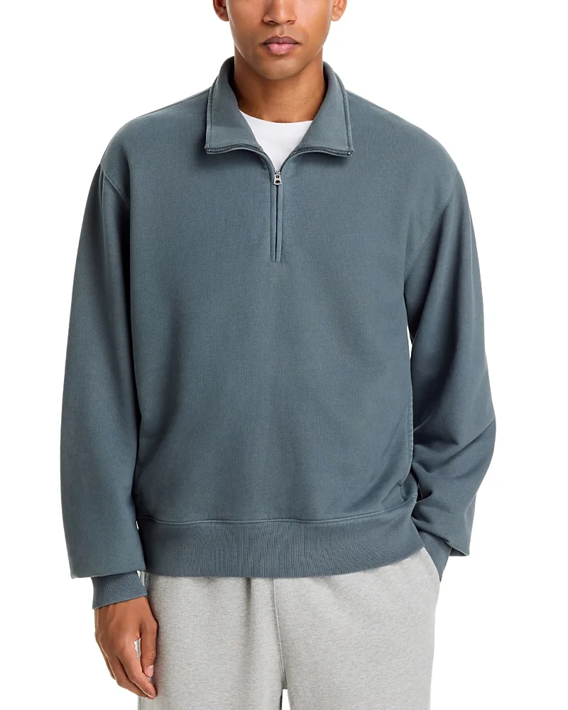 McCarren Funnel Neck Cotton Blend Sweatshirt by Madewell