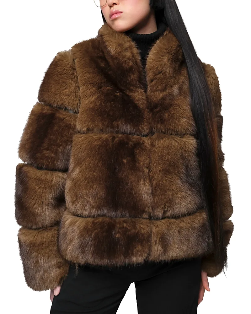 Sai Faux Mink Coat by Apparis