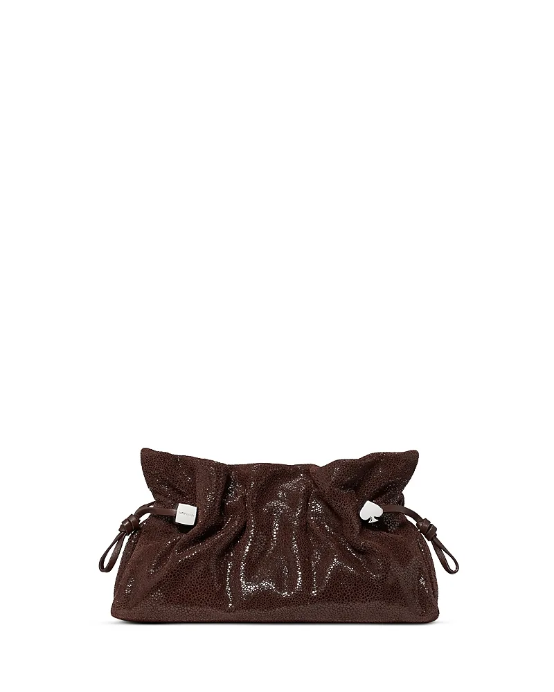 Rio Dot Suede Convertible Clutch