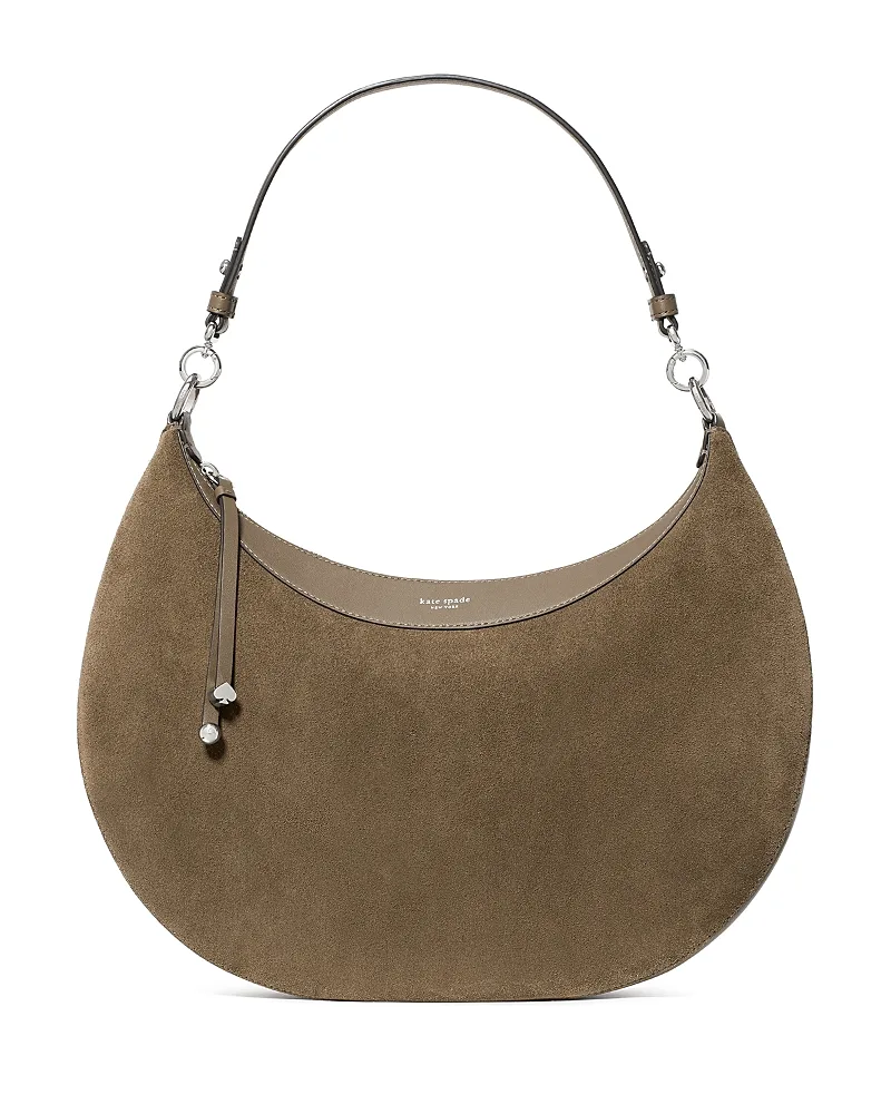 Liv Large Suede Shoulder Bag by kate spade