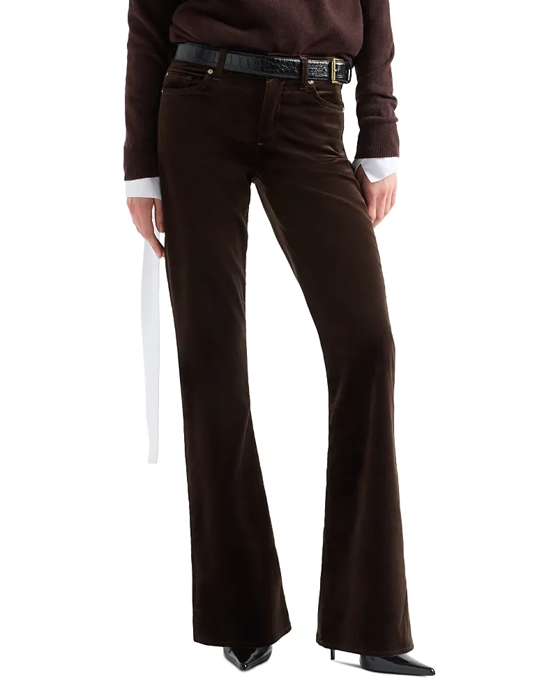 The Leggy Mid Rise Flare Jeans by 7 for All Mankind
